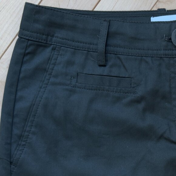 NWOT MNG 100% Cotton Green Short Skirt| US 6 - Picture 2 of 11